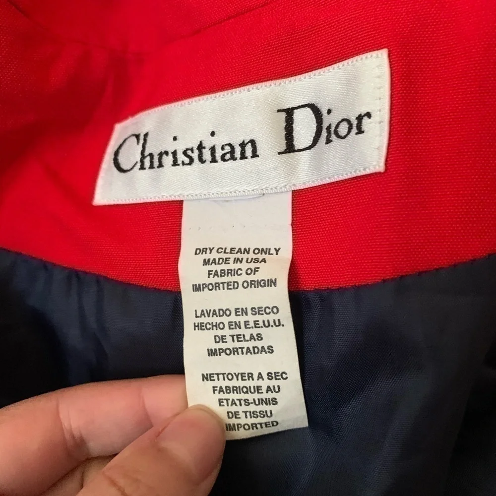 CHRISTIAN DIOR  vest blazer - Picture 8 of 12